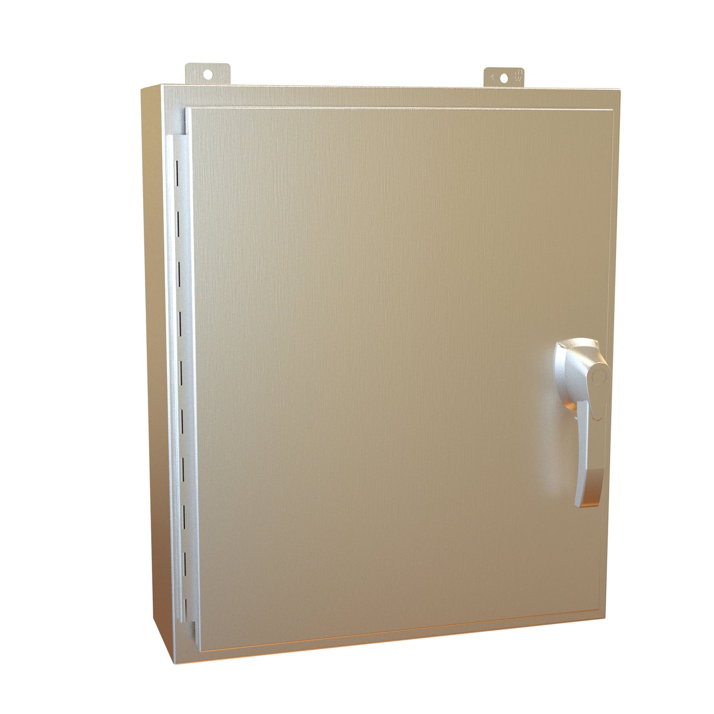 Hammond HW24206SSHK N4X Wallmount Enclosure, Hinged w/Handle - 24" x 20" x 6" - 304 Stainless Steel