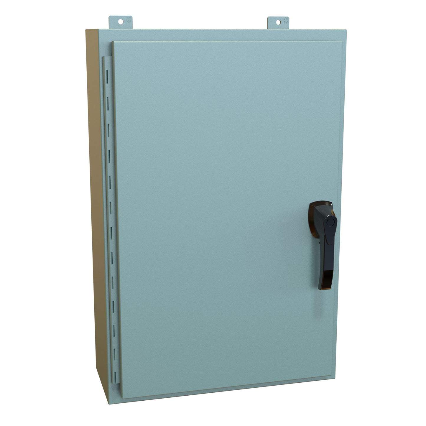 Hammond HW30208GYHK N4, 12 Wallmount Enclosure, Hinged w/Handle - 30" x 20" x 8" - Steel/Gray