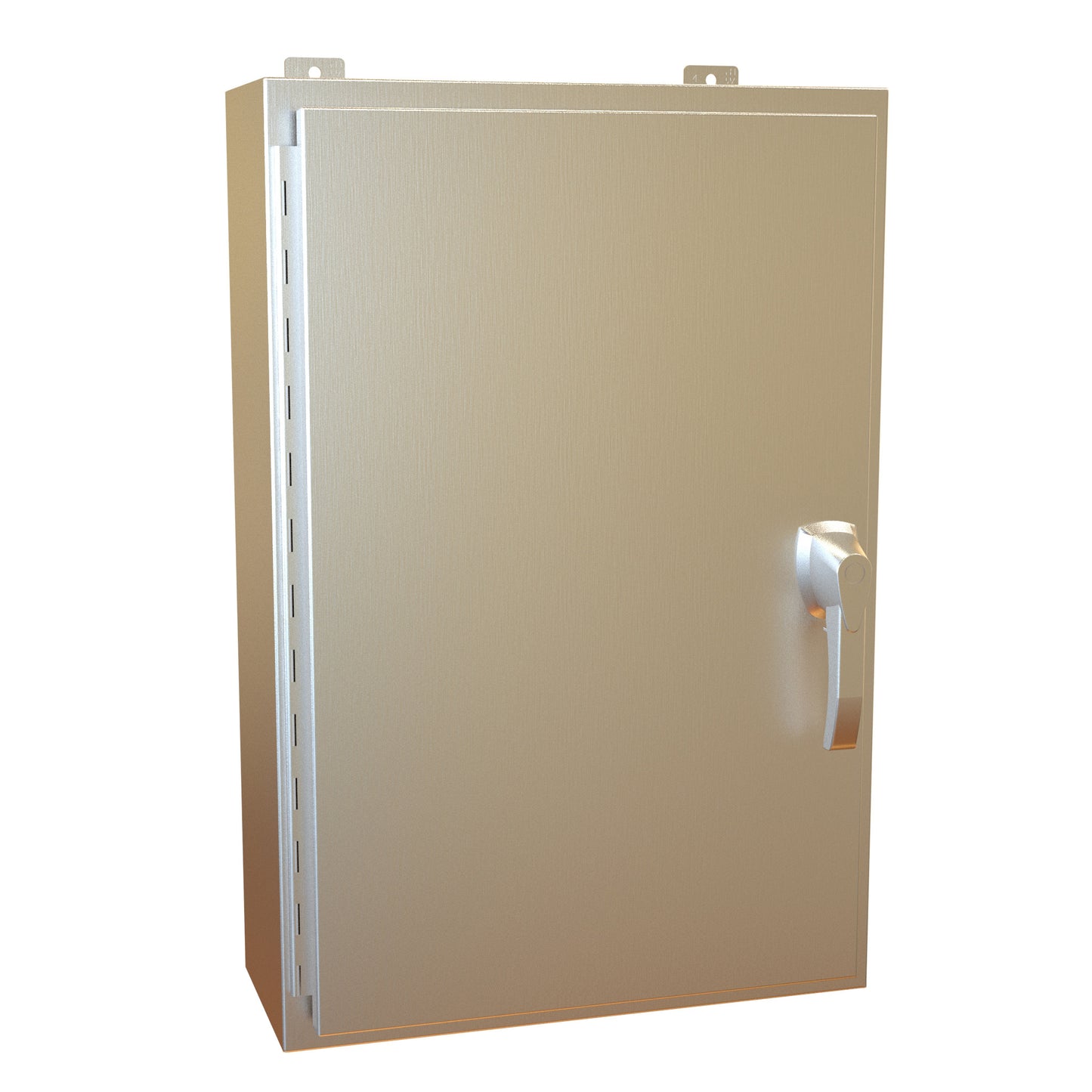 Hammond HW30208SSHK N4X Wallmount Enclosure, Hinged w/Handle - 30" x 20" x 8" - 304 Stainless Steel
