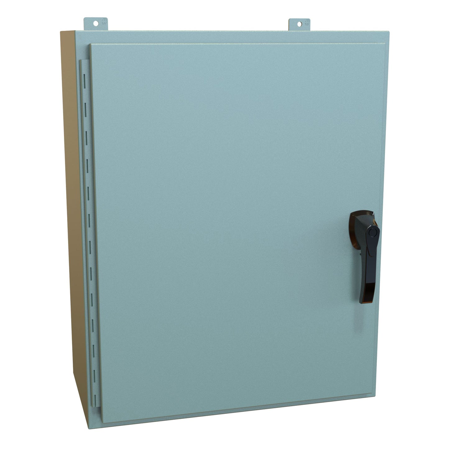 Hammond HW302412GYHK N4, 12 Wallmount Enclosure, Hinged w/Handle - 30" x 24" x 12" - Steel/Gray