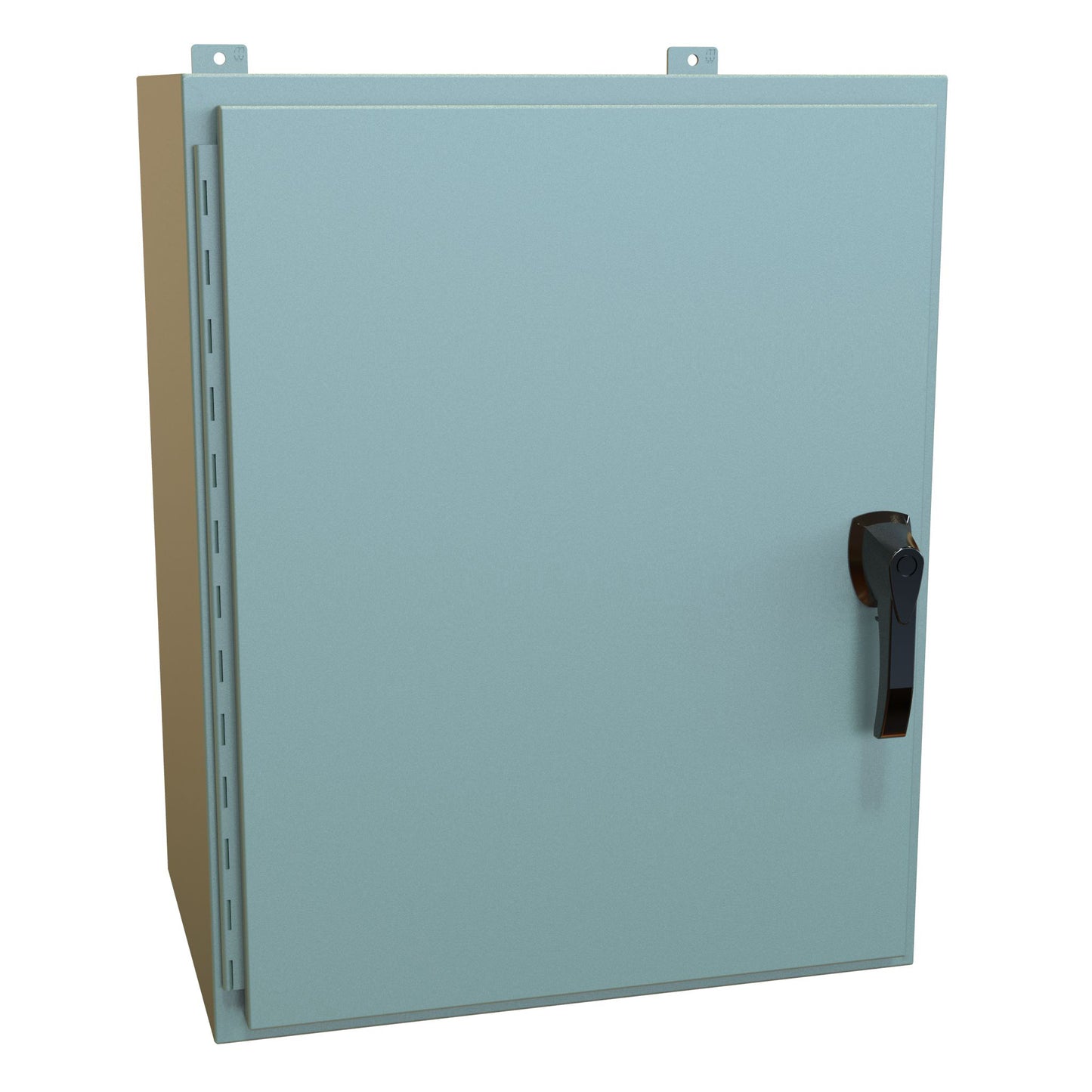 Hammond HW302416GYHK N4, 12 Wallmount Enclosure, Hinged w/Handle - 30" x 24" x 16" - Steel/Gray