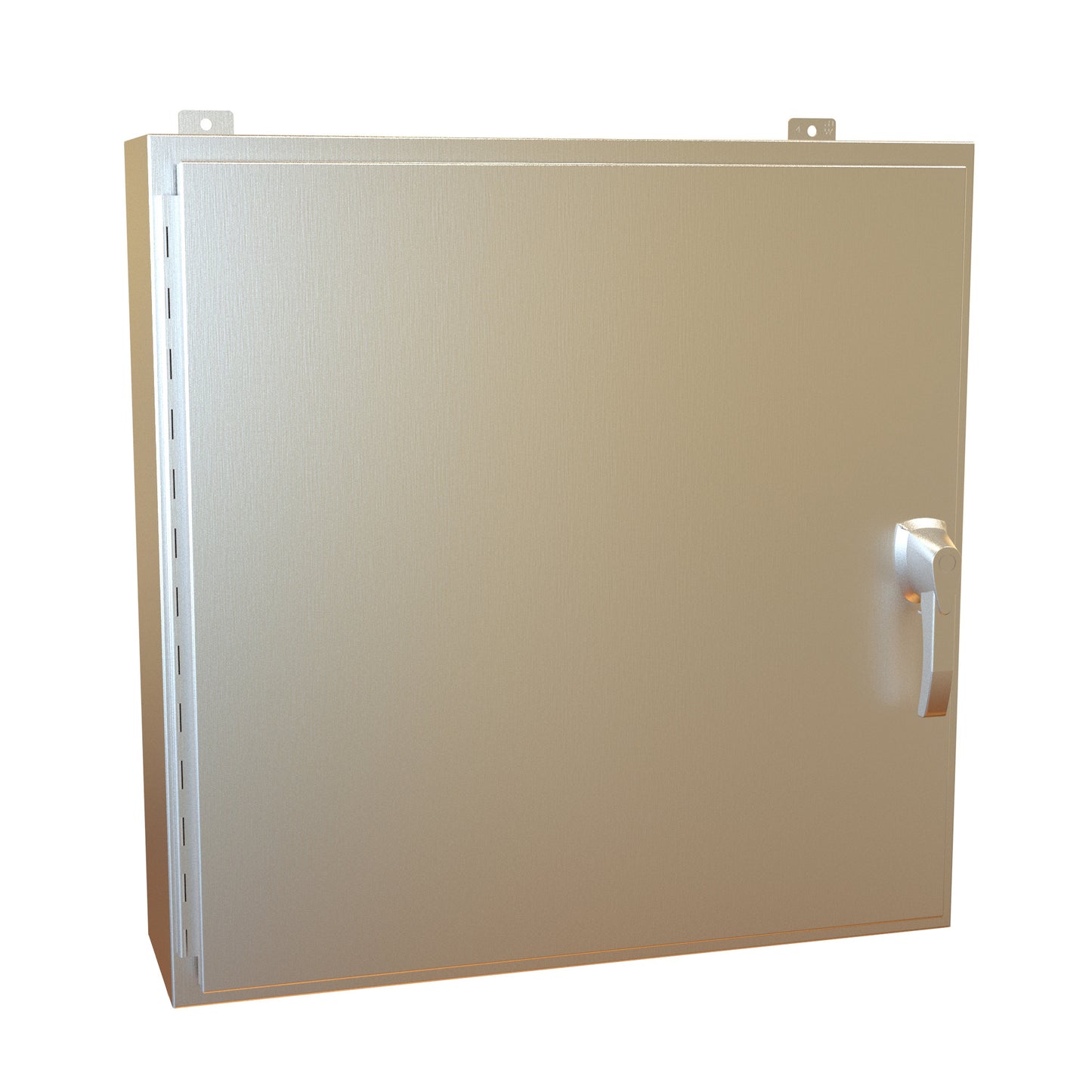 Hammond HW30308SSHK N4X Wallmount Enclosure, Hinged w/Handle - 30" x 30" x 8" - 304 Stainless Steel