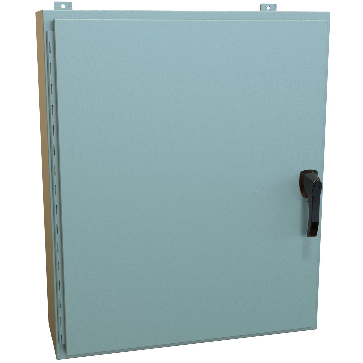 Hammond HW363010GYHK N4, 12 Wallmount Enclosure, Hinged w/Handle - 36" x 30" x 10" - Steel/Gray