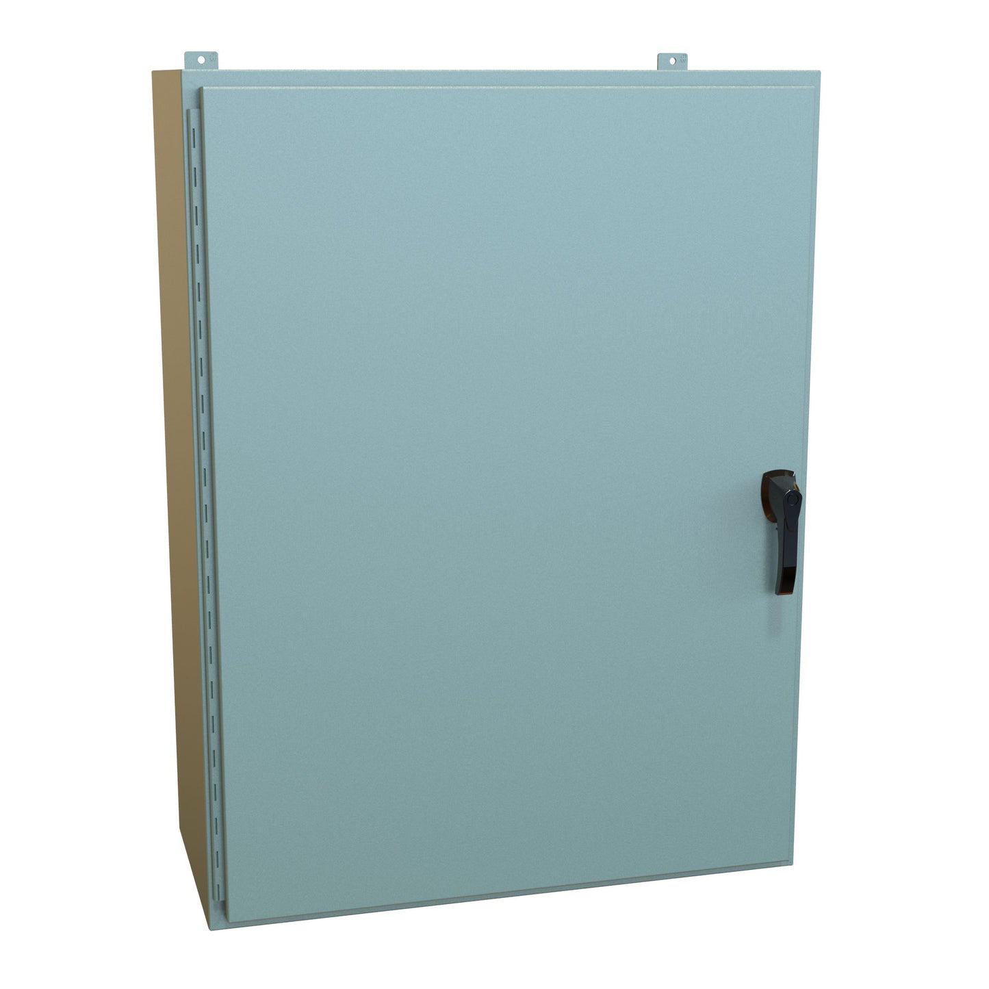 Hammond HW483616GYHK N4, 12 Wallmount Enclosure, Hinged w/Handle - 48" x 36" x 16" - Steel/Gray