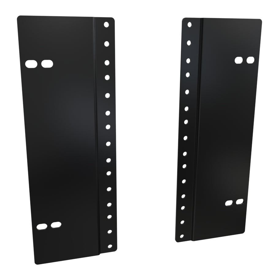 Hammond PA5UBK 5U Rack Rail Reducer Panel, Converts 23" Rack Mounting to 19", Black.