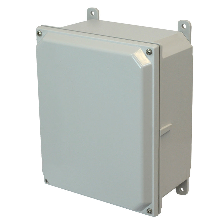 Hammond PCJ864 Junction Box Polycarb 8" x 6" x 4" Lift-Off Screw Cover w/Feet