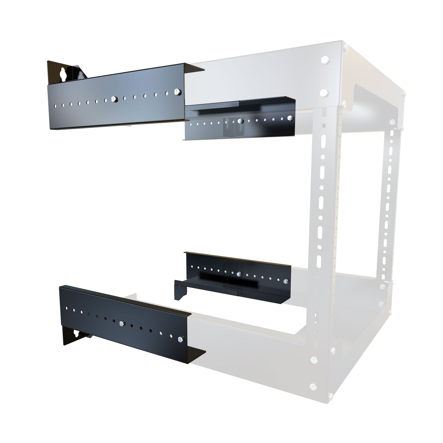 Hammond Rack Basics RB-2PW-EXT RB-2PW Extension Bracket, Adds Up to 7" of Usable Depth