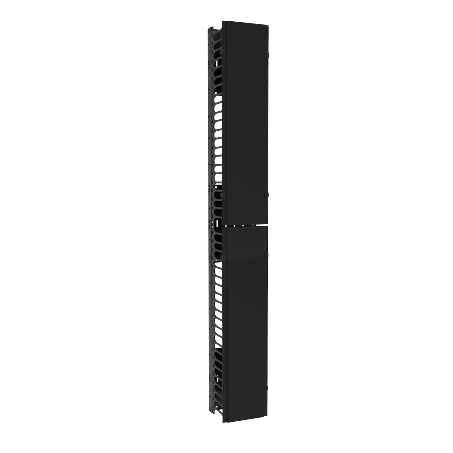 Hammond Rack Basics RB-VFM45-10-1 45U 10" Wide 1-Sided Server Rack Finger Vertical Cable Manager