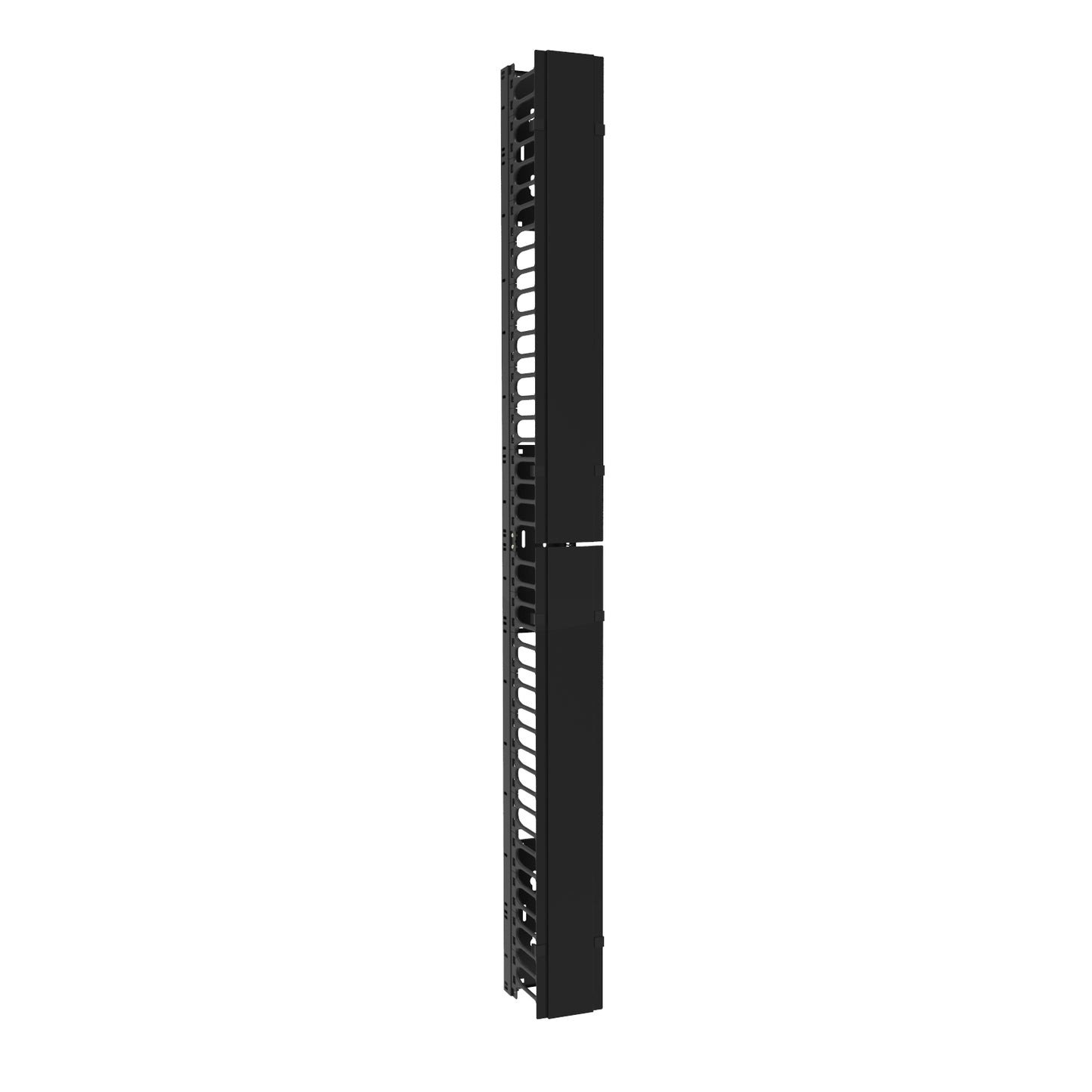 Hammond Rack Basics RB-VFM45-6-1 45U 6" Wide 1-Sided Server Rack Finger Vertical Cable Manager