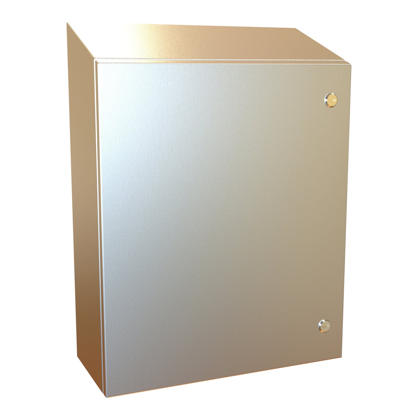 Hammond ST242008SS N4X Eclipse Slope Top Enclosure. - 24" x 20" x 8" - 304 Stainless Steel