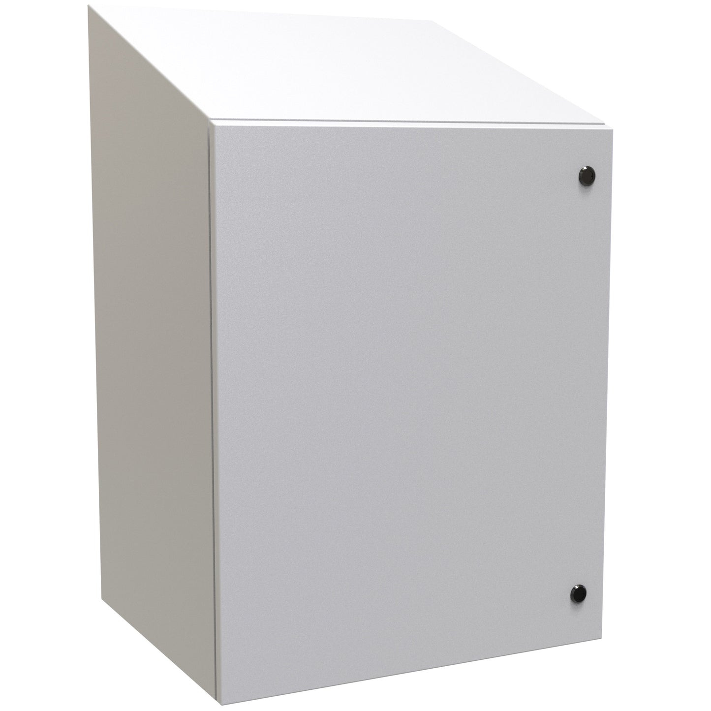 Hammond ST302420LG N4,12 Eclipse Slope Top Enclosure. - 30" x 24" x 20" - Steel/Light Gray