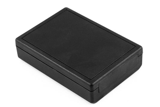 Hammond 001102 Clipper Handheld Enclosure, Front Panel and Battery Compartment, 3.35" x 2.36" x 0.87", Black ABS, IP54.
