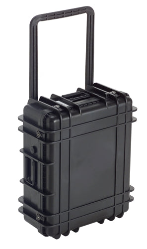 UK 03641 822 Transit Case Black No Wheels with Foam (ID: 21.8" x 17.8" x 8.2")