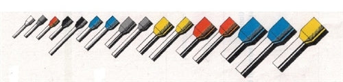 Wieland Ferrule 18AWG 1.0mm Red (100 Pk) 06.600.2227.0