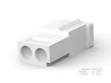 AMP TE 1-480318-0 Female 2 Pin Commercial MATE-N-LOK Connector Housing