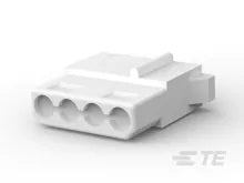 AMP TE 1-480424-0 Female 4 Pin Commercial MATE-N-LOK Connector Housing
