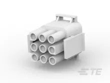 AMP TE 1-480706-0 Male 9 Pin Universal MATE-N-LOK Connector Housing