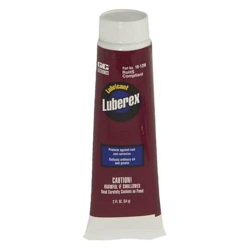 GC 10-1206 Luberex - Calcium Stearate Base Grease, White Lubricant, Dielectric Properties, 2 Fl.oz. / 54g