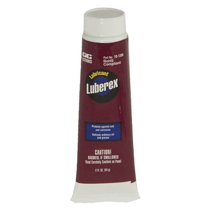 GC 10-1206 Luberex - Calcium Stearate Base Grease, White Lubricant, Dielectric Properties, 2 Fl.oz. / 54g