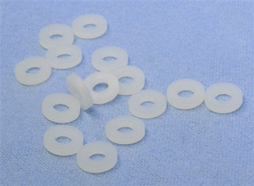 Philmore 10-504C #4 1/4" Flat Nylon Washer 100/Pack