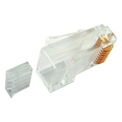 Circuit-Test 100-208C6 RJ45 8 Conductor Cat6 Crimp Plugs, 50U, CSA-Ru ** for Solid Wire **
