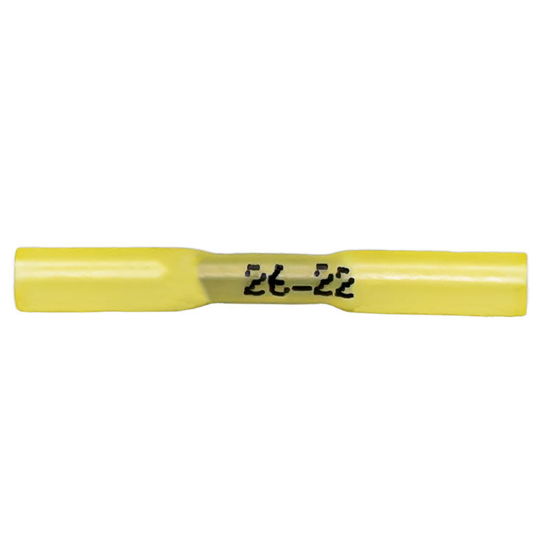 PICO 1000-14 26-22 AWG Vinyl Heat-Shrink Butt Connectors, 5-Piece