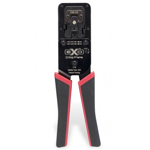 Platinum 100061C Exo Crimp Tool Frame with Exo-Ex Die Set Crimps Both EZ-RJ45 and 100029C Connectors