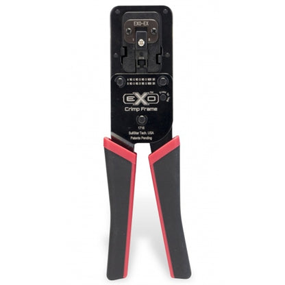Platinum 100061C Exo Crimp Tool Frame with Exo-Ex Die Set Crimps Both EZ-RJ45 and 100029C Connectors