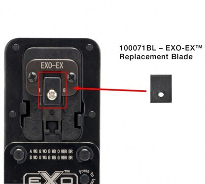 Platinum 100071BL Exo-Ex Die Replacement Blade, for Use with 100071C Exo Crimp Die