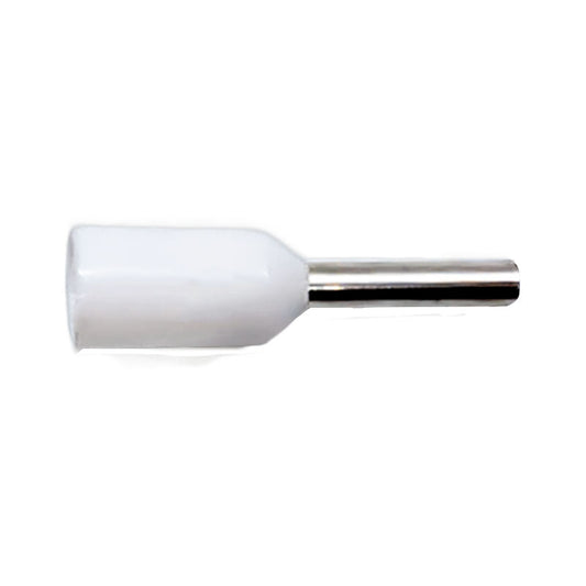 PICO 10606-38 22 AWG 6mm Ferrule Connectors - White, 500-Piece