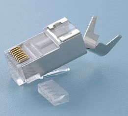 Platinum 106190 RJ45 Cat6a 10GIG Shielded Connector with Liner, *Sold As Each* Crimper: 12516C, Sugg Cable: PSI-6ACMR-BU