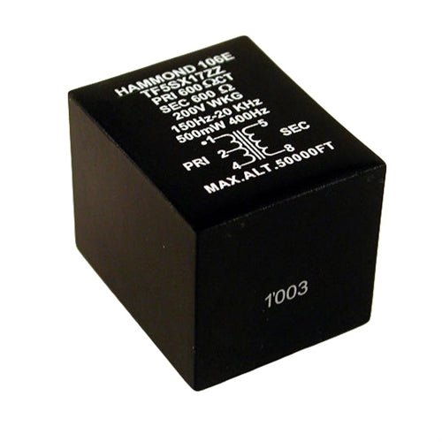 Hammond 106C Audio Transformer, Potted, Primary 50000OHMS, Secondary 1500 CT Ohms