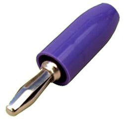 Johnson Violet/Purple Banana Plug 108-0312-001