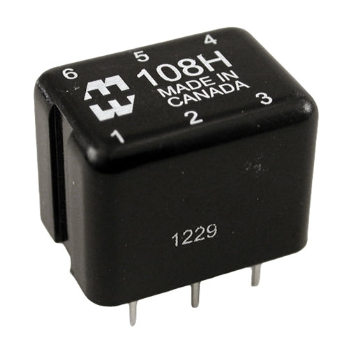 Hammond 108E Audio Transformer, Potted, Primary 600 Ctohms, Secondary 3.2 Ohms
