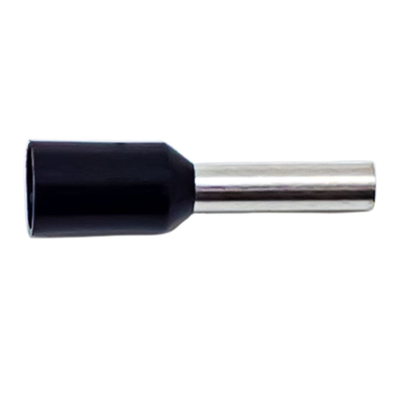 PICO 10908-16 16 AWG 8mm Ferrule Connectors - Black, 100-Piece