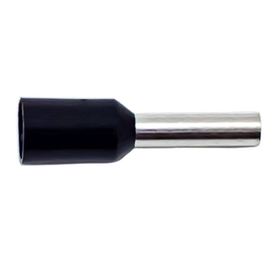 PICO 10908-16 16 AWG 8mm Ferrule Connectors - Black, 100-Piece