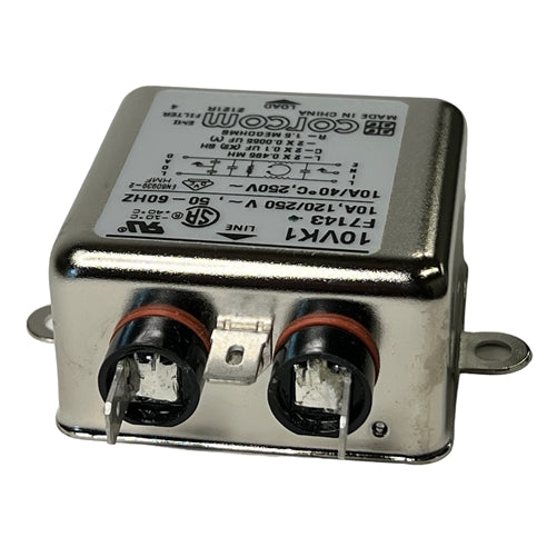 Corcom 10VK1 RFI Power Filter 10 Amp with Quick Connects