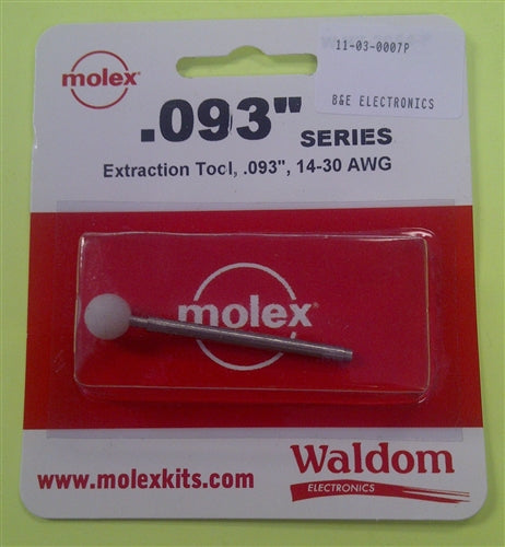 Molex W-Ht-2054-P Extraction Tool for .093" Terminals