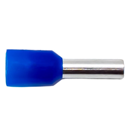PICO 11008-16 14 AWG 8mm Ferrule Connectors - Blue, 100-Piece