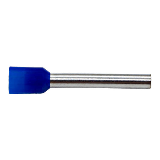 PICO 11018-16 14 AWG 18mm Ferrule Connectors - Blue, 100-Piece