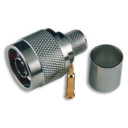 TCC 11-11B-3-TGN Male N Type Crimp Connector RG213/U and RG8A/U