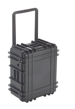 UK 1122BLK 1122 Transit Case Black with Foam (ID: 21.8" x 17.8" x 10.8")