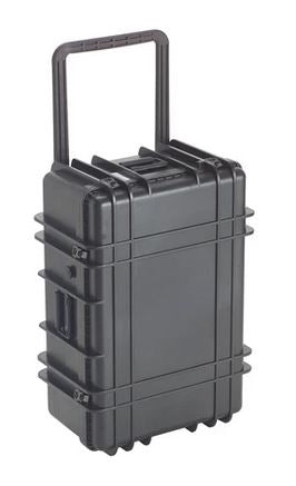 UK 1127WNFBLK 1127 Transit Case Black with Wheels No Foam (ID: 26.8" x 17.8" x 10.8")