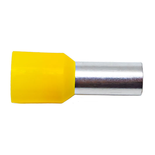 PICO 11516-38 4 AWG 16mm Ferrule Connectors - Yellow, 500-Piece
