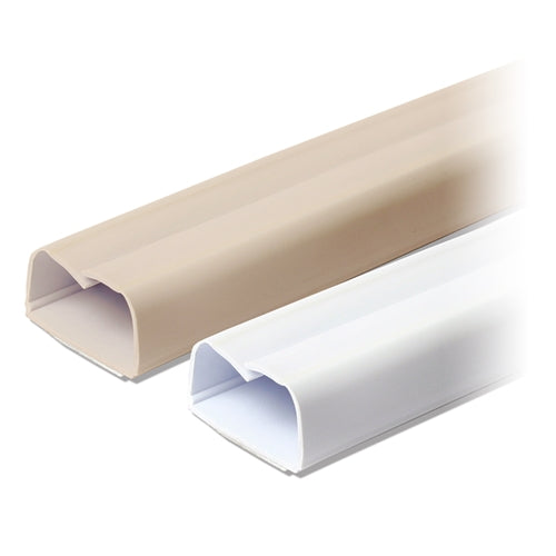 Premiere FWH-11614 Raceway Channel 1/2" White (6ft), Wirehider, Cover = 21614