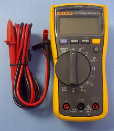 Fluke 117 Electrician's True RMS Multimeter with Non-Contact Voltage