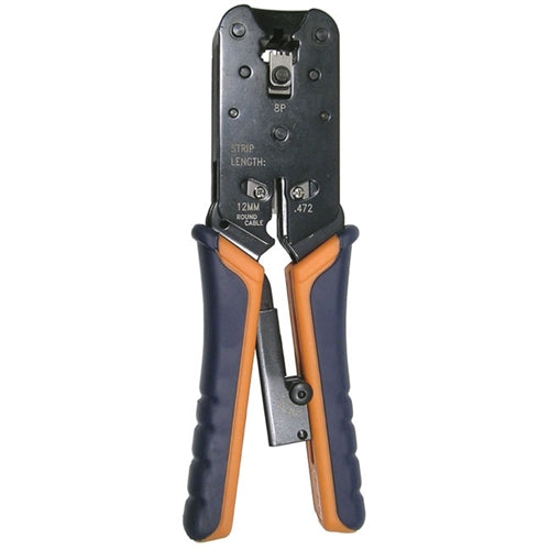Mode 12-309-1 RJ45 Deluxe Modular Ratchet Crimp Tool (8P/8C)
