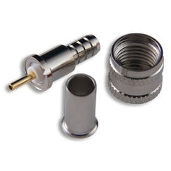 TCC 12-02F-DGN Mini UHF Plug Connector with Built-In Pin for RG58