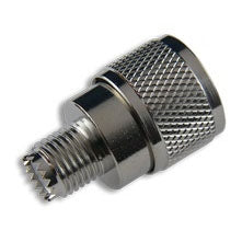TCC 12-16-DGN Adapter Mini UHF Jack/Female to UHF Plug/Male