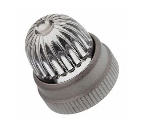 Dialight 125-1197-403 Clear Oil Tight Unfrosted Stovepipe Lens for 125 Series Socket (See Socket 125-1310-11-103)